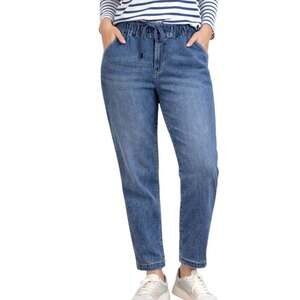 Universal Standard Rand High Rise Tie Waist Jeans Size 14/16 Tapered Leg